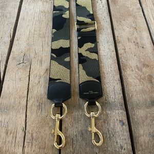 Marc Jacobs • The Camo Webbing Crossbody Strap.